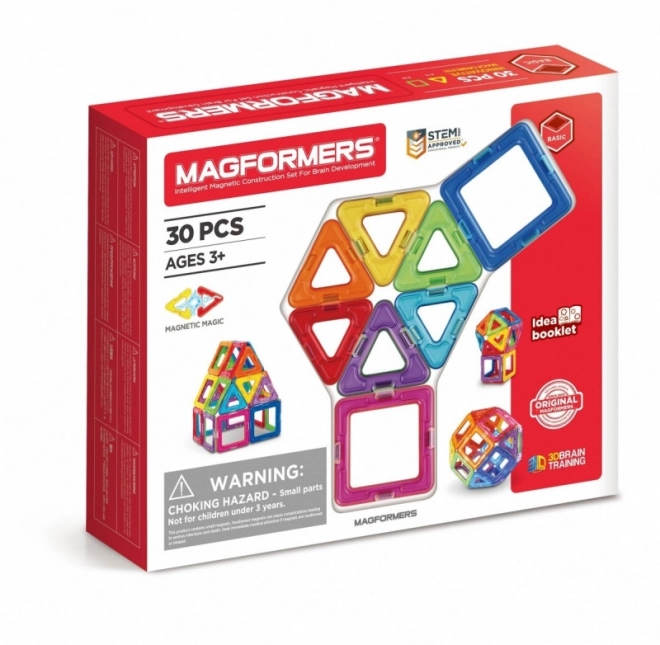 MAGFORMERS Rainbow magnetske kocke 30 dijelova