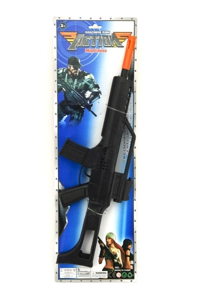 Pistolj/Strojnica iskričavi plast 53cm na zamašnjak na karti