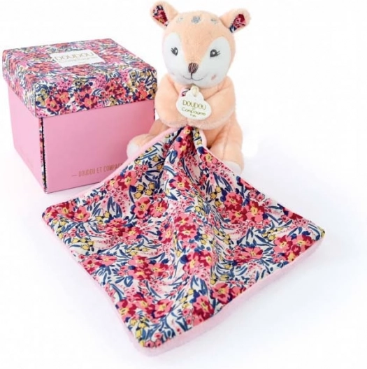 Doudou poklon set – plišana srna i dekica
