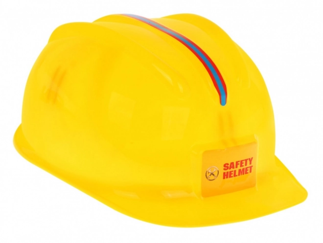 Set malog graditelja za djecu 3+ Električni odvijač + kaciga i naočale + alat