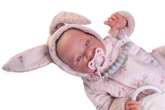 Antonio Juan 80110 SWEET REBORN ROĐENA - realistična lutka beba s mekim tekstilnim tijelom - 40 cm