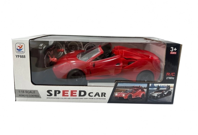 RC sportski automobil u mjerilu 1:18
