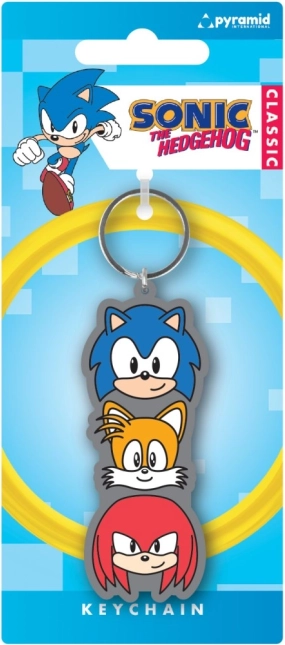 Privjesak za ključeve Sonic – gumeni licencirani
