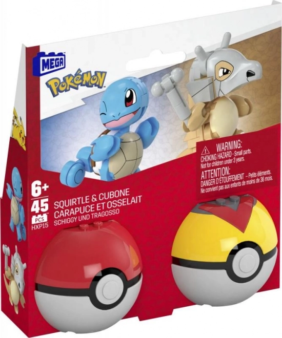 Konstrukcijska igra Mega Pokémon – Squirtle i Cubone