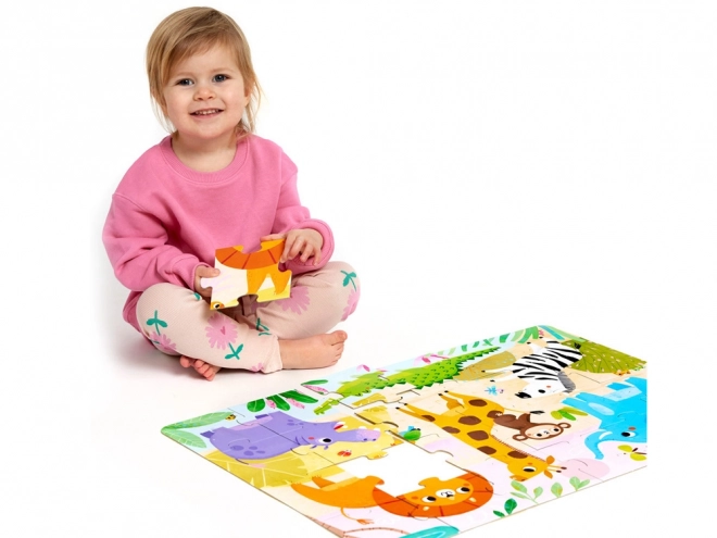 CzuCzu divlje puzzle Savana