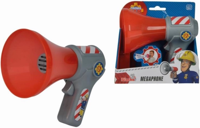 Megafon Vatrogasac Sam s promjenom glasa 16 cm