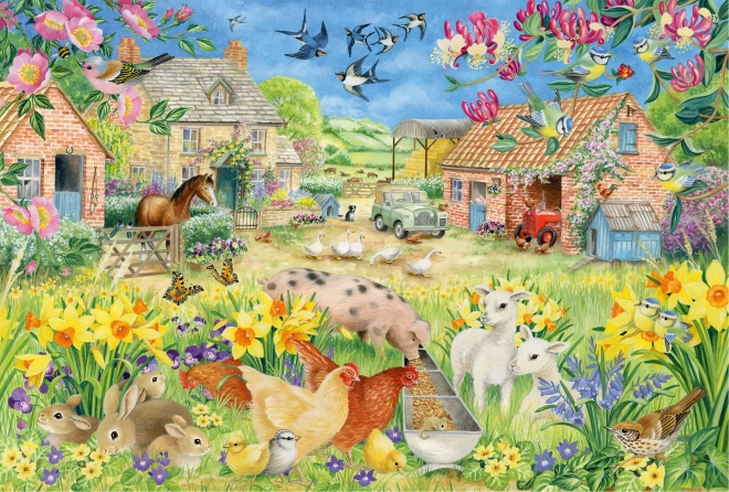 Puzzle Moj mali seoski posjed 60 dijelova SCHMIDT