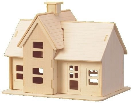 Drvene 3D puzzle Bager