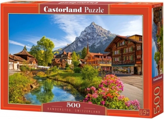 Slagalica 500 dijelova Kandersteg, Švicarska