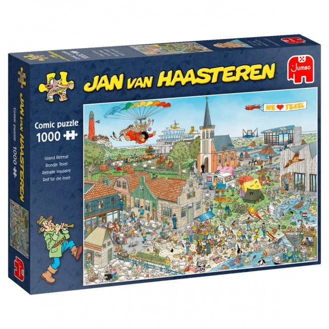 JUMBO Puzzle JvH Let iznad otoka 1000 komada
