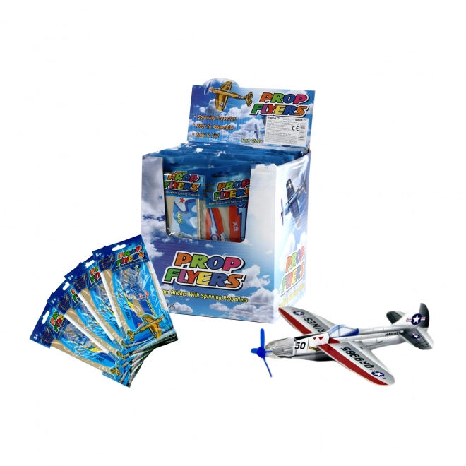 Bacajuća polistirenska avioni - dupli paket