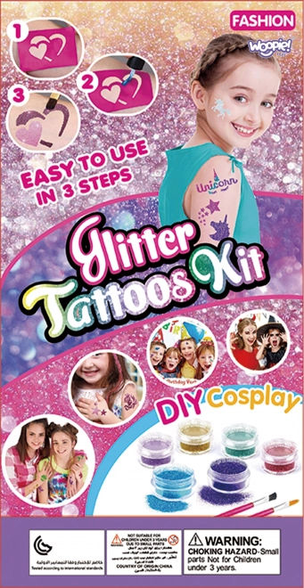 Woopie Art&Fun XXL set za izradu tetovaža