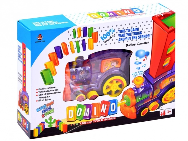 Lokomotiva domino konstruktor