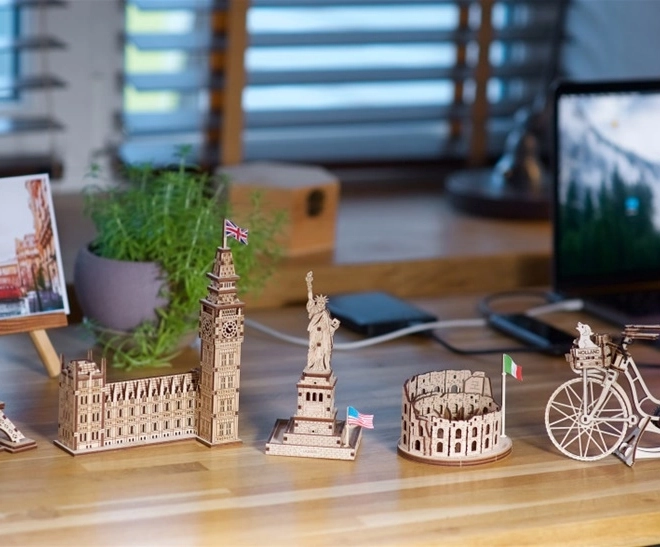 Ugears 3D drvene mehaničke puzzle Koloseum