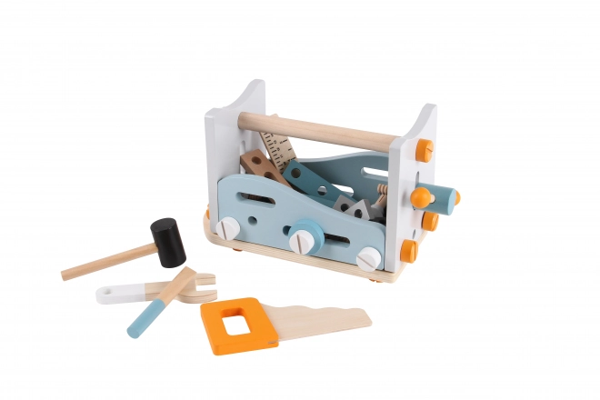 Drvena konstrukcijska igračka za djecu ECOTOYS