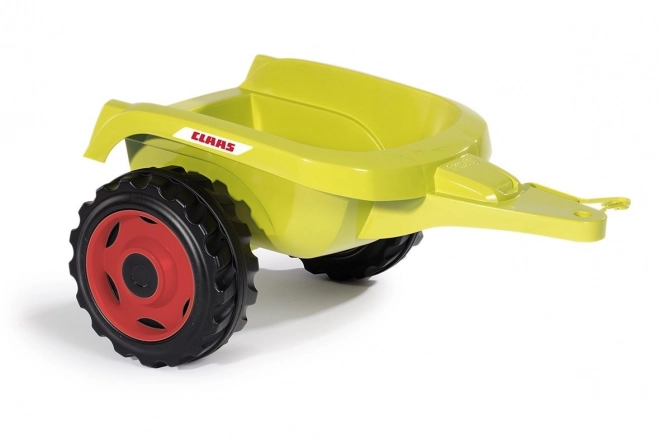 Pedalni traktor CLAAS Arion 400 s prikolicom zelen