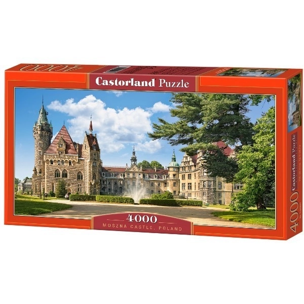 Puzzle Dvorac Moszna Poljska 4000 dijelova