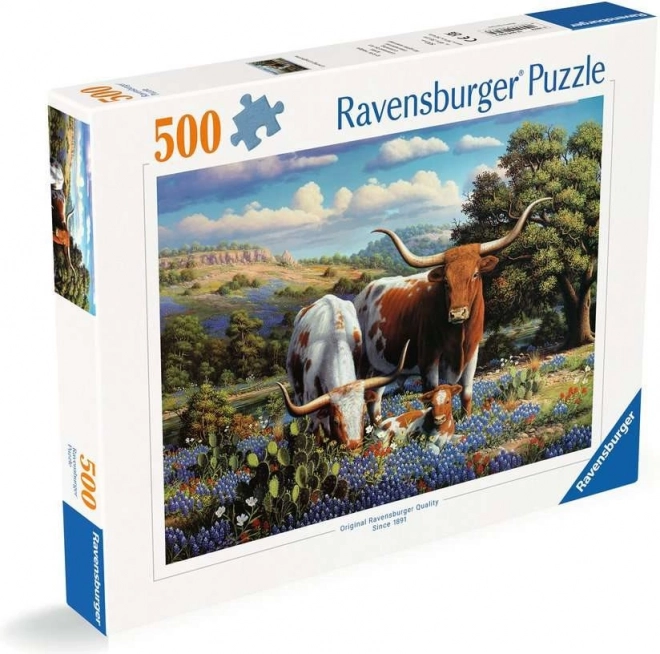 Puzzle Stoka na livadi 500 komadića