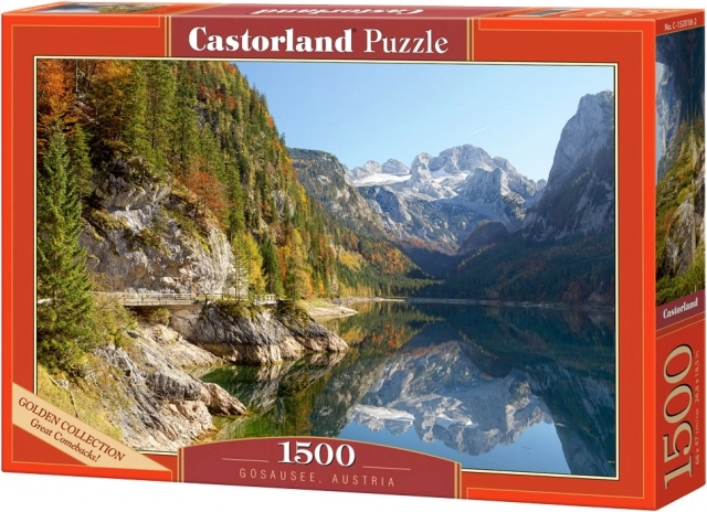 Puzzle Castorland 1500 dijelova – izlazak sunca nad Castelmezzanom – Puzzle