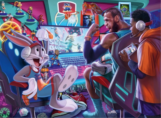 Ravensburger puzzle Space Jam Gamestation puzzle od 300 dijelova