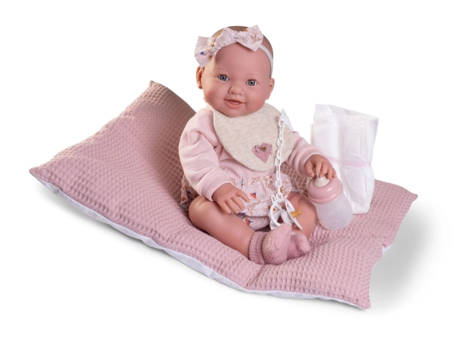 Antonio Juan 50414 MIA - trepćuća i piškajuća realistično izrađena lutka beba sa cijelovinilnim tijelom - 42 cm