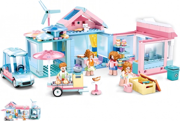 Sluban Girls Dream – naša nova kuća građevni set