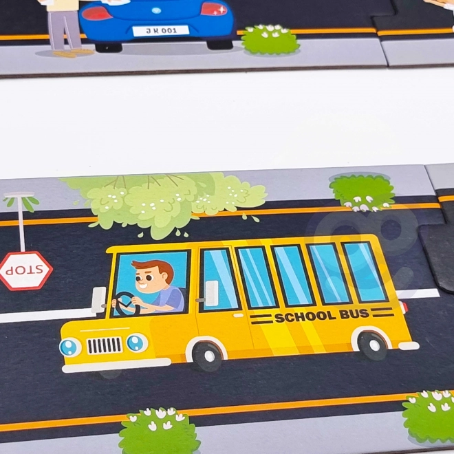 Tooky Toy Autopista Slagalica