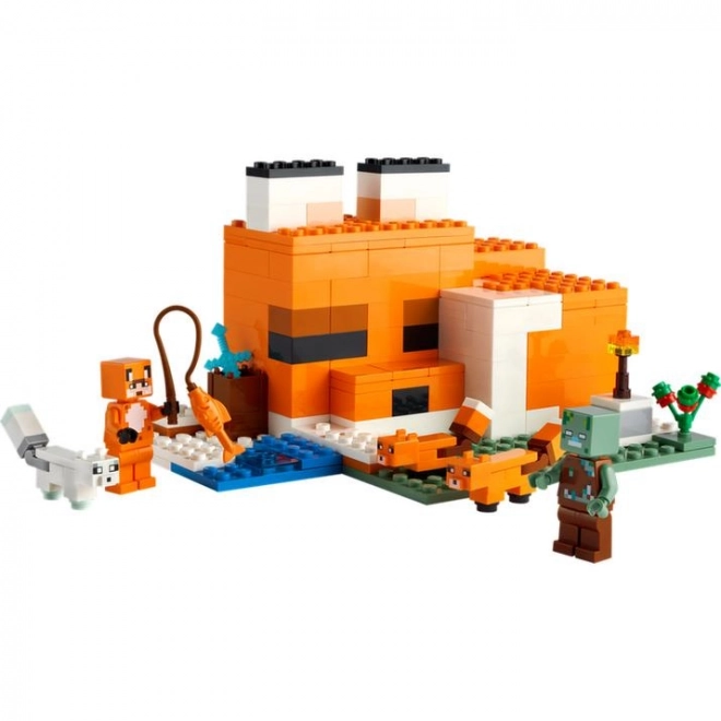 LEGO Minecraft 21178 Lisčji dom