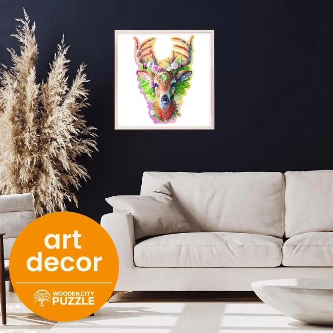 WOODEN CITY Drvene puzzle Modni jelen 250 komada EKO