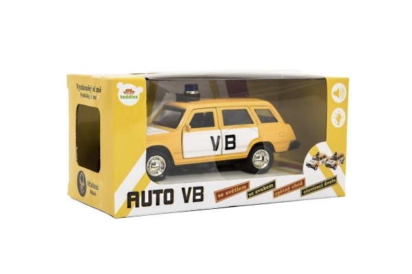Policijski auto VB Lada Combi metal/plastika 12 cm sa svjetlima i zvukom