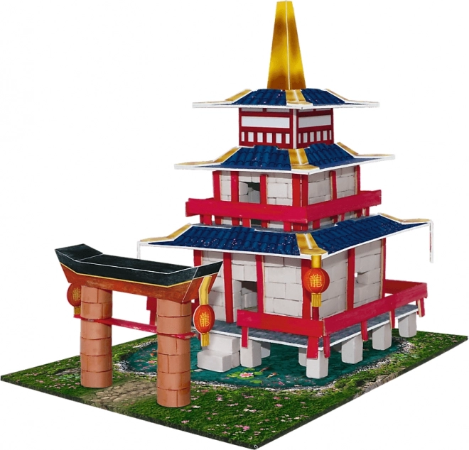 Konstrukcijski set Pagoda Brick Trick