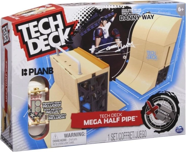 Tech Deck X-Connect rampe Danny Way – set za izgradnju fingerboard skateparka