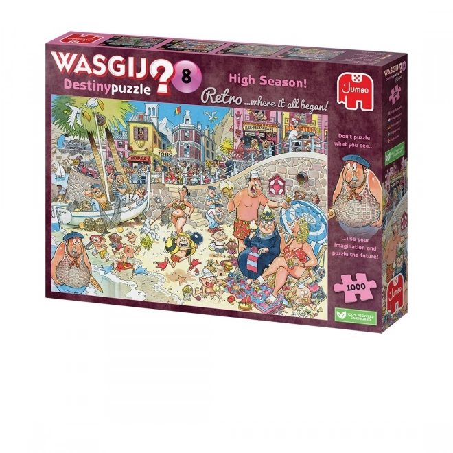 Puzzle 1000 nakončanja Wasgij Sezona godišnjih odmora
