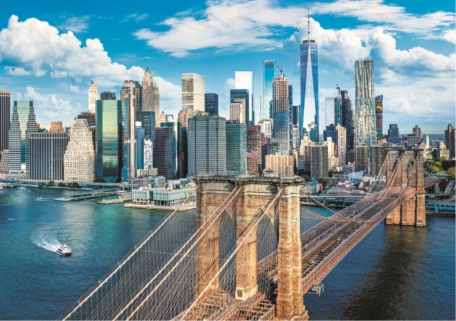 Puzzle 1000 dijelova Brooklynški most, New York, SAD