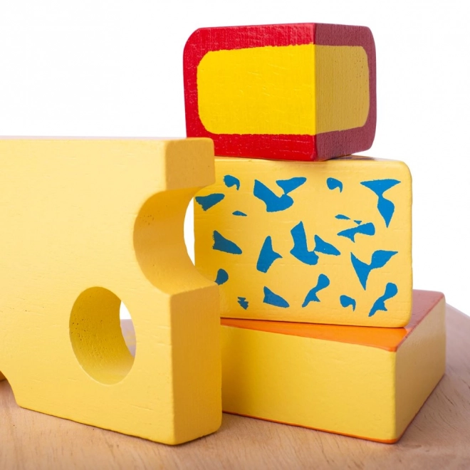 Bigjigs Toys drveni set sa sirom na dasci