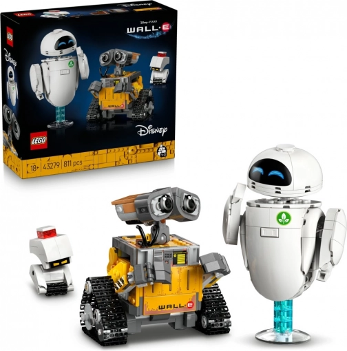 LEGO Disney Pixar WALL‑E i EVE – set za odrasle (811 dijelova)