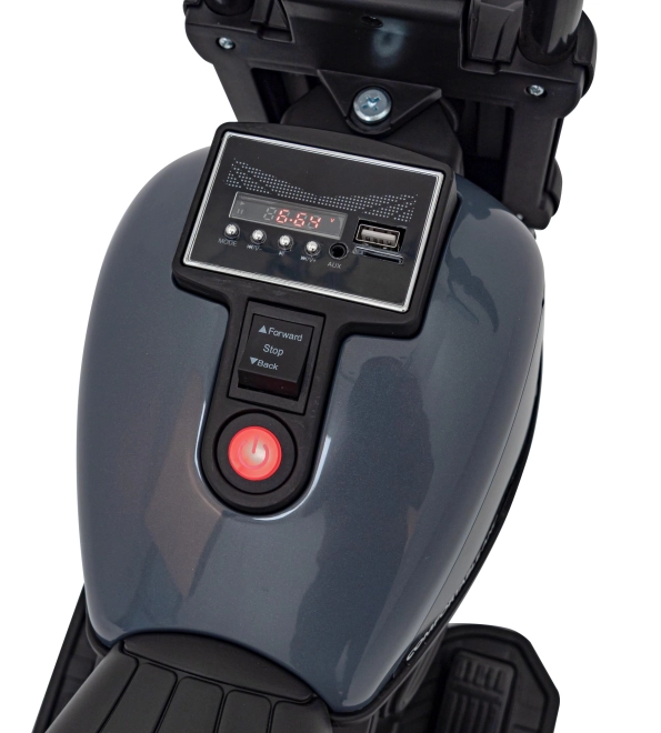 Motocikl Chopper FASTER – Sivi