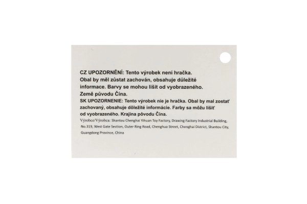 Torbica/Taška dugina jednorog plastika 4 boje u vrećici 17x15x3cm