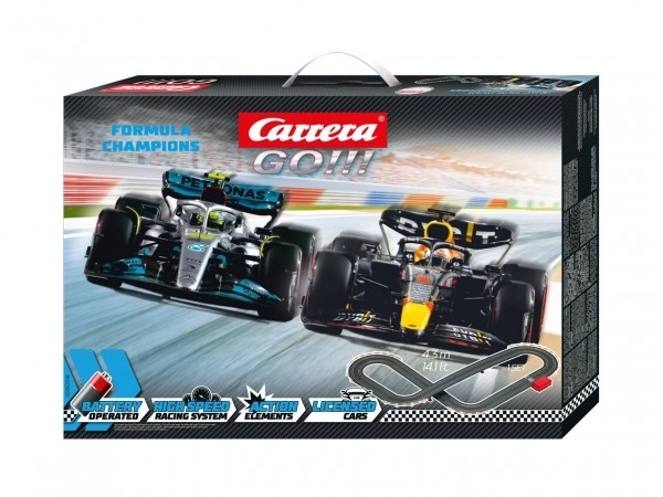 Autostaza Carrera GO!!! 63518 F1 4,3m + 2 automobila na baterije u kutiji 54x36x7cm
