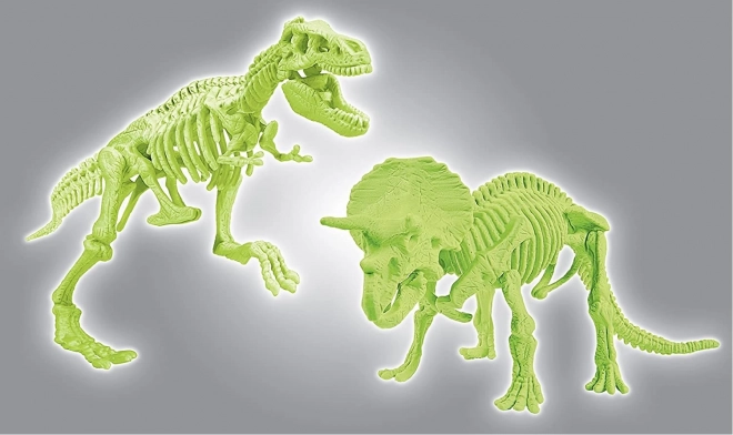 CLEMENTONI Znanost&Igra ArcheoFun: T-Rex + Triceratops