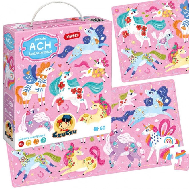 Puzzle Ach Jednorog 60 komada