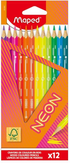 Obojane bojice Maped Neon 12 kom
