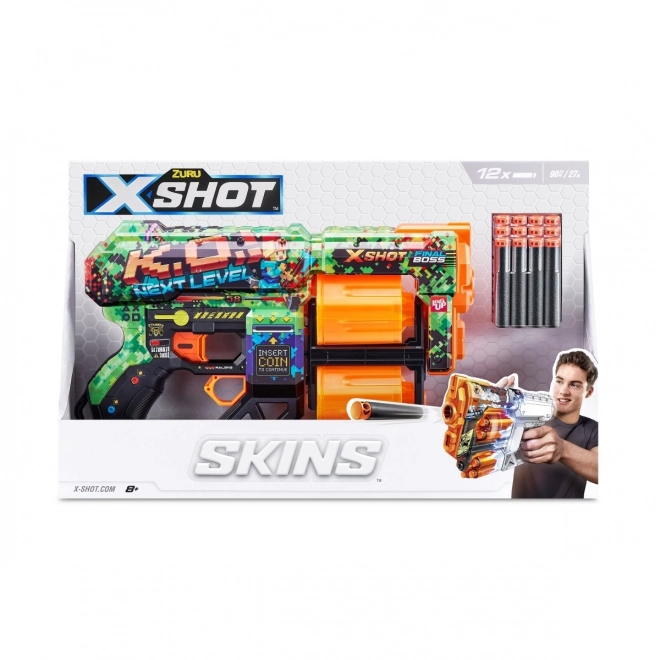 Pištolj s ispaljivačem X-Shot Skins Dread s 12 strelica, verzija B