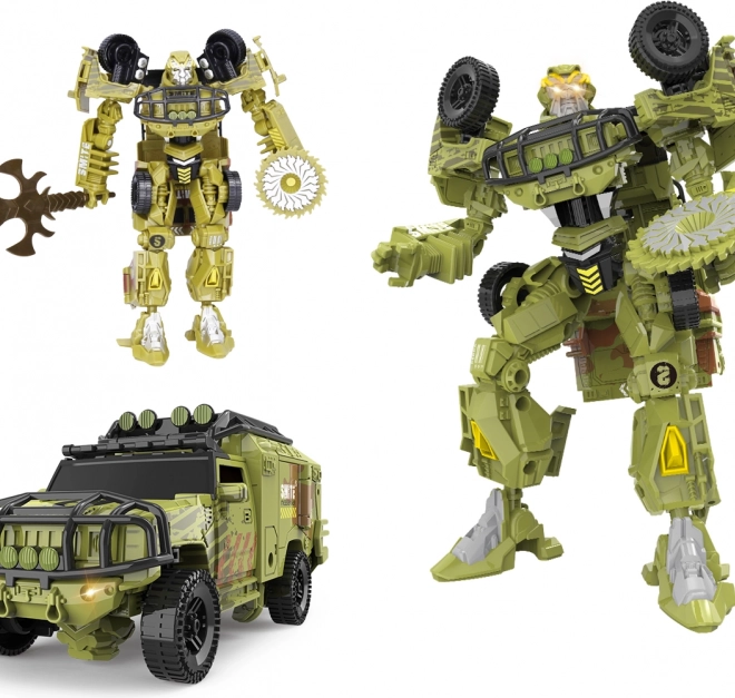 Autobot s mačem 17 cm oklopno vozilo