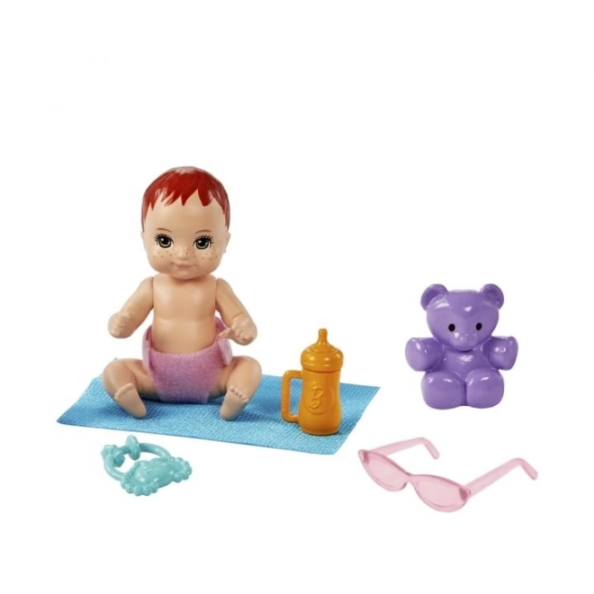 Lutka Barbie Dadilja Skipper Kolica + set za bebu