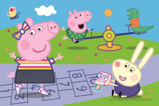 Minipuzzle Prase Peppa - 54 dijelova