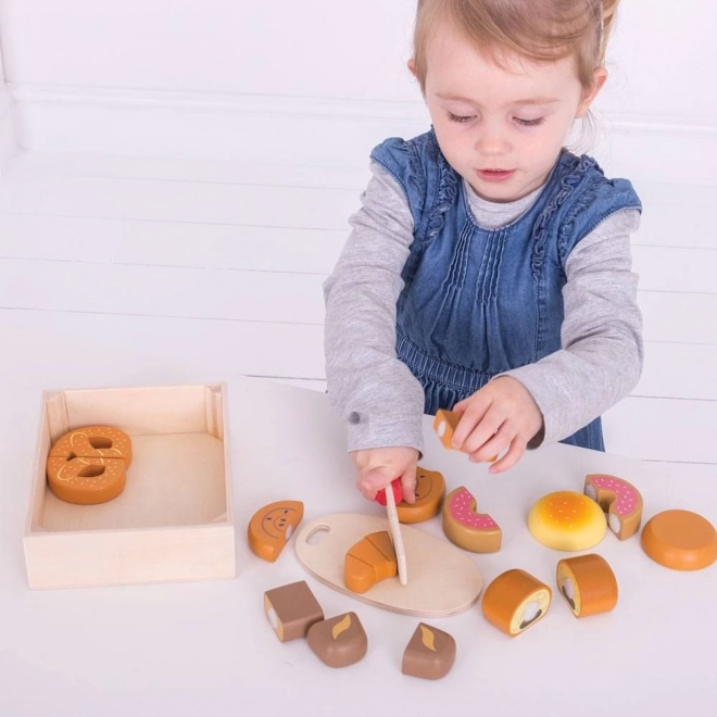 Bigjigs Toys Izrezujuće pecivo u kutiji