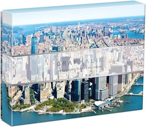 Dvostrana slagalica New York City od Graya Malina s 500 dijelova