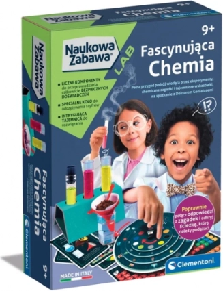 znanstvena zabava – fascinantna kemija CLEMENTONI (poljska verzija)