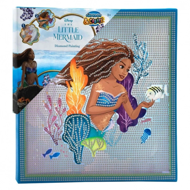 Slikanje dijamantima Mala sirena